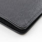 LOUIS VUITTON Long Wallet Purse M30501 Taiga black Portefeuille Braza mens Used Authentic