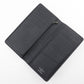 LOUIS VUITTON Long Wallet Purse M30501 Taiga black Portefeuille Braza mens Used Authentic