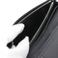 LOUIS VUITTON Long Wallet Purse M30501 Taiga black Portefeuille Braza mens Used Authentic
