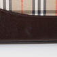 BURBERRY Shoulder Bag Canvas, Leather Brown Nova Check Women Used Authentic