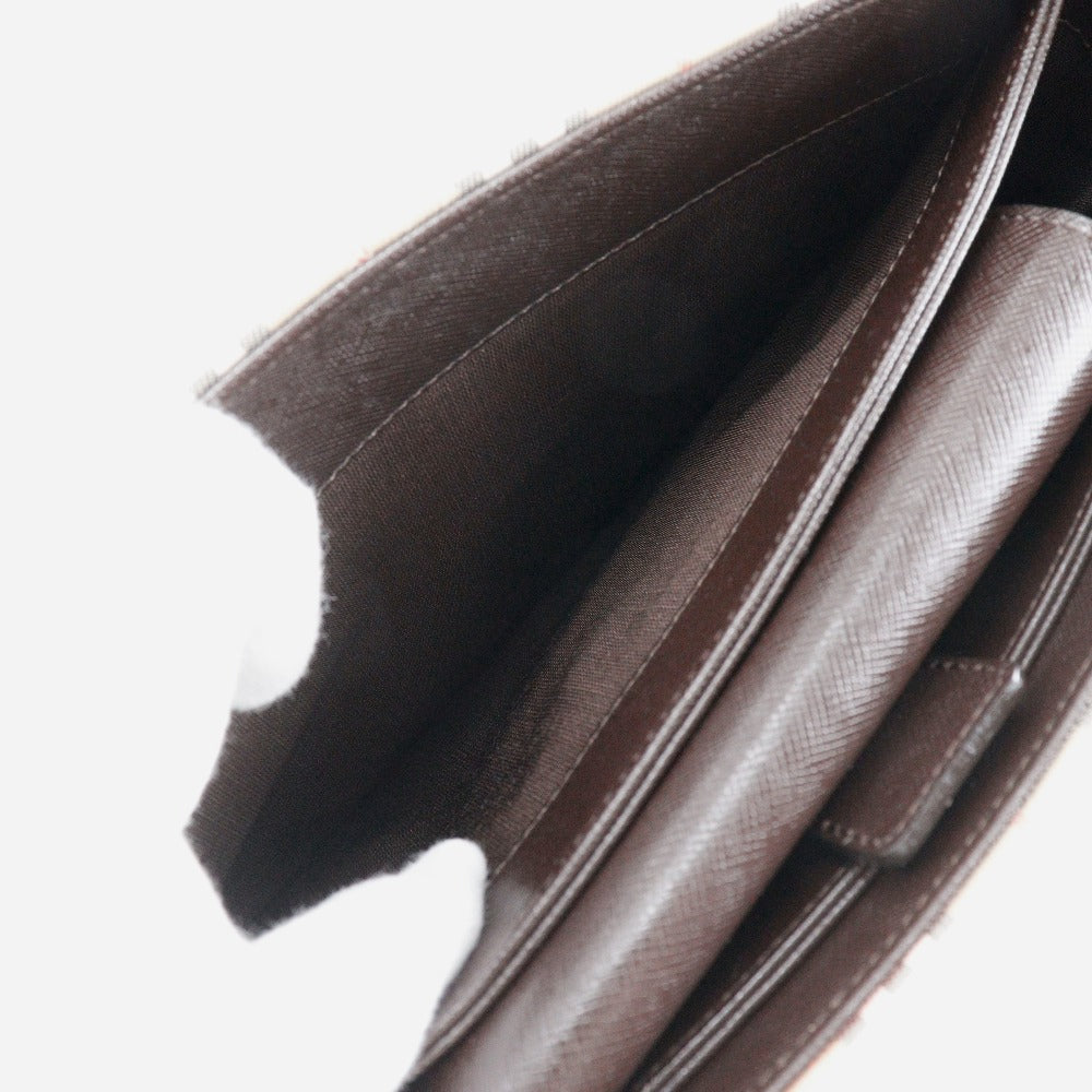 BURBERRY Shoulder Bag Canvas, Leather Brown Nova Check Women Used Authentic