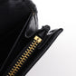PRADA Long Wallet Purse 1M1132 Safiano black Women Used Authentic