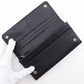 PRADA Long Wallet Purse 1M1132 Safiano black Women Used Authentic