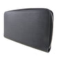LOUIS VUITTON Long Wallet Purse M60632 Epi Leather black Zippy Organizer mens Used Authentic