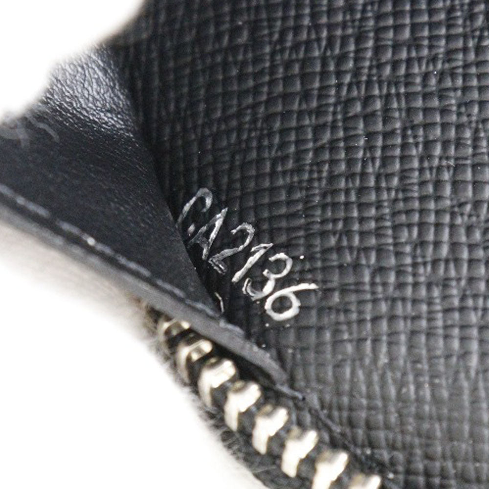LOUIS VUITTON Long Wallet Purse M60632 Epi Leather black Zippy Organizer mens Used Authentic