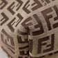 FENDI Tote Bag 8BH022 canvas Brown Zucchino Women Used Authentic