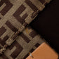 FENDI Tote Bag 8BH022 canvas Brown Zucchino Women Used Authentic