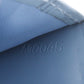 LOUIS VUITTON Bifold Wallet M91829 Goatskin blue Suhali line Compact zip Women Used Authentic