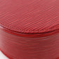 LOUIS VUITTON Pouch M48217 Epi Leather Red Jewelry case Ecran Bijoux 10 Women Used Authentic