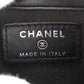 CHANEL Coin case A82551 lambskin black Camelia