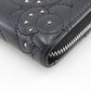 CHANEL Coin case A82551 lambskin black Camelia