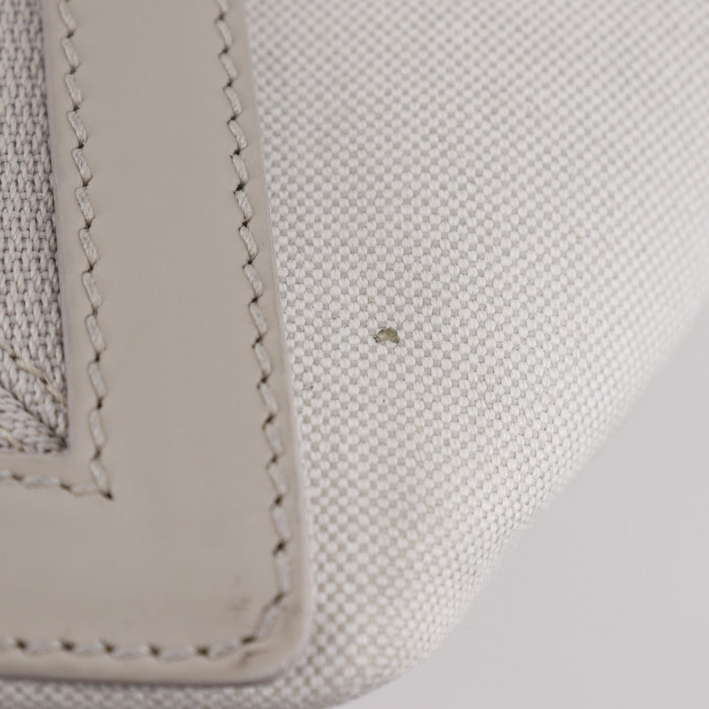 BALENCIAGA Tote Bag 339933 canvas Light gray Navy kabas S