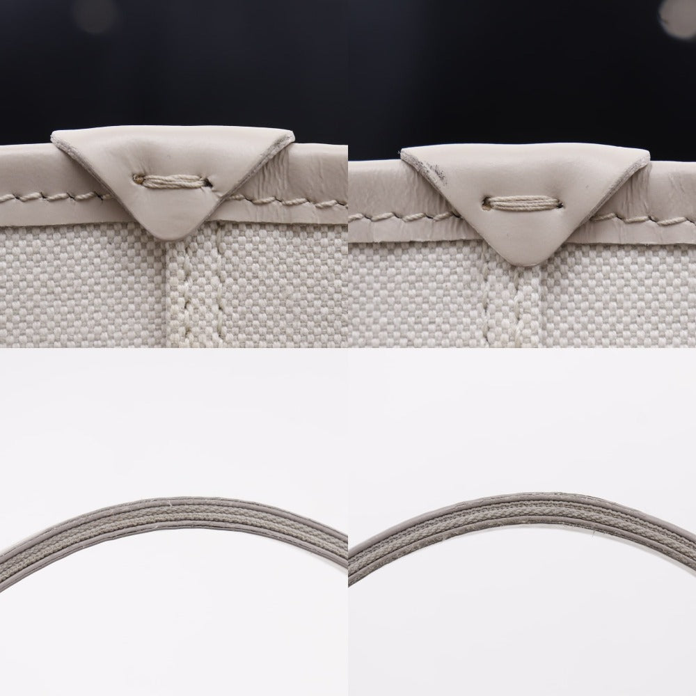 BALENCIAGA Tote Bag 339933 canvas Light gray Navy kabas S