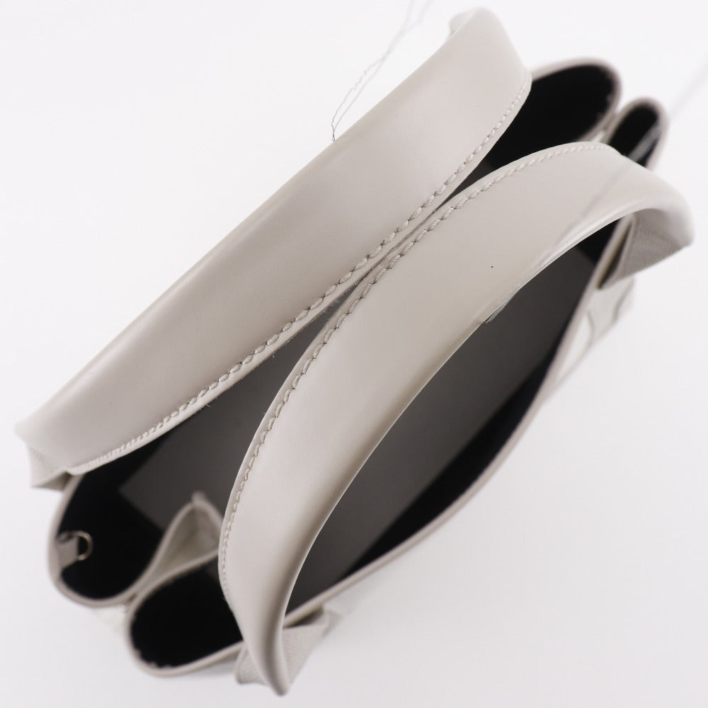 BALENCIAGA Tote Bag 339933 canvas Light gray Navy kabas S