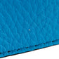 BURBERRY Shoulder Bag leather Blue Embossed logo Women Used Authentic