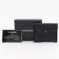CHANEL Coin case Calfskin black COCO Mark Bicolole