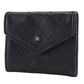 CHANEL Coin case Calfskin black COCO Mark Bicolole