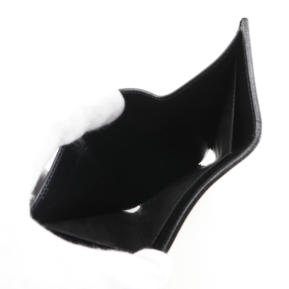 GUCCI Tri-fold wallet 681708 canvas Black / multicolor Balenciaga collaboration Neo Classic Mini Wallet