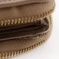 LOUIS VUITTON Long Wallet Purse M81511 lambskin beige Monogram Coussin Zippy wallet