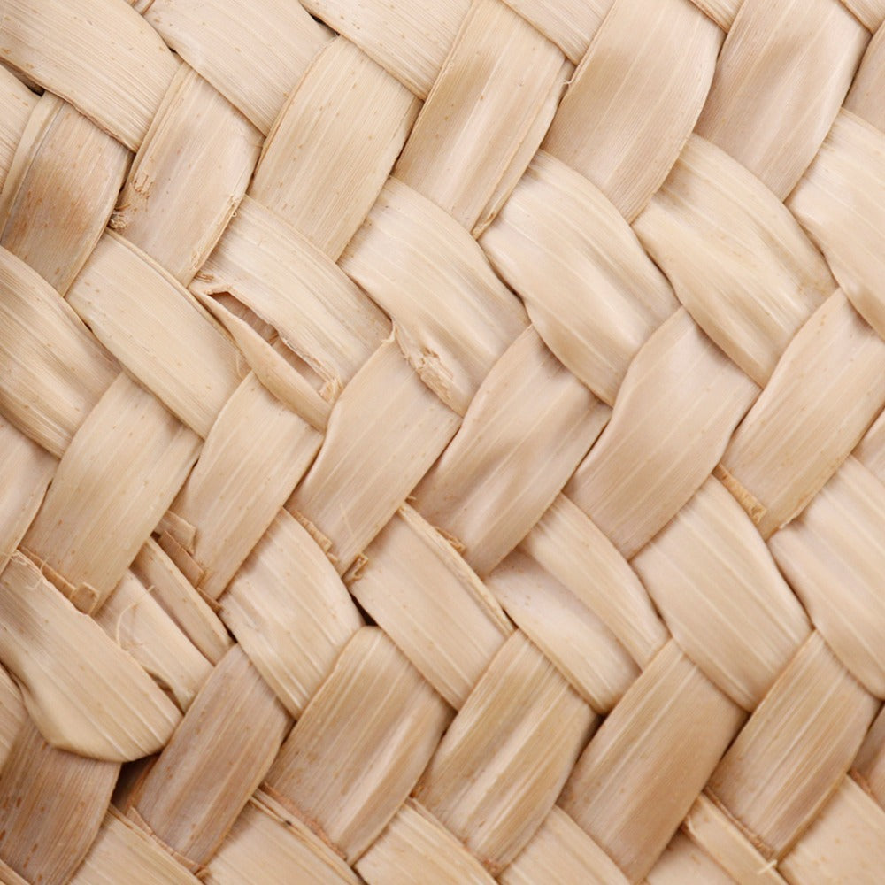 LOEWE Tote Bag Raffia, Leather Brown Basket bag Basket bag small