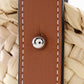 LOEWE Tote Bag Raffia, Leather beige Basket bag Basket bag small