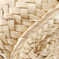 LOEWE Tote Bag Raffia, Leather beige Basket bag Basket bag small