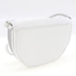 BURBERRY Shoulder Bag leather White Olympia Mini Shoulder Women Used Authentic