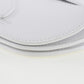 BURBERRY Shoulder Bag leather White Olympia Mini Shoulder Women Used Authentic