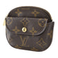 LOUIS VUITTON Coin case M60025 Monogram canvas Brown Monogram portomone shilling