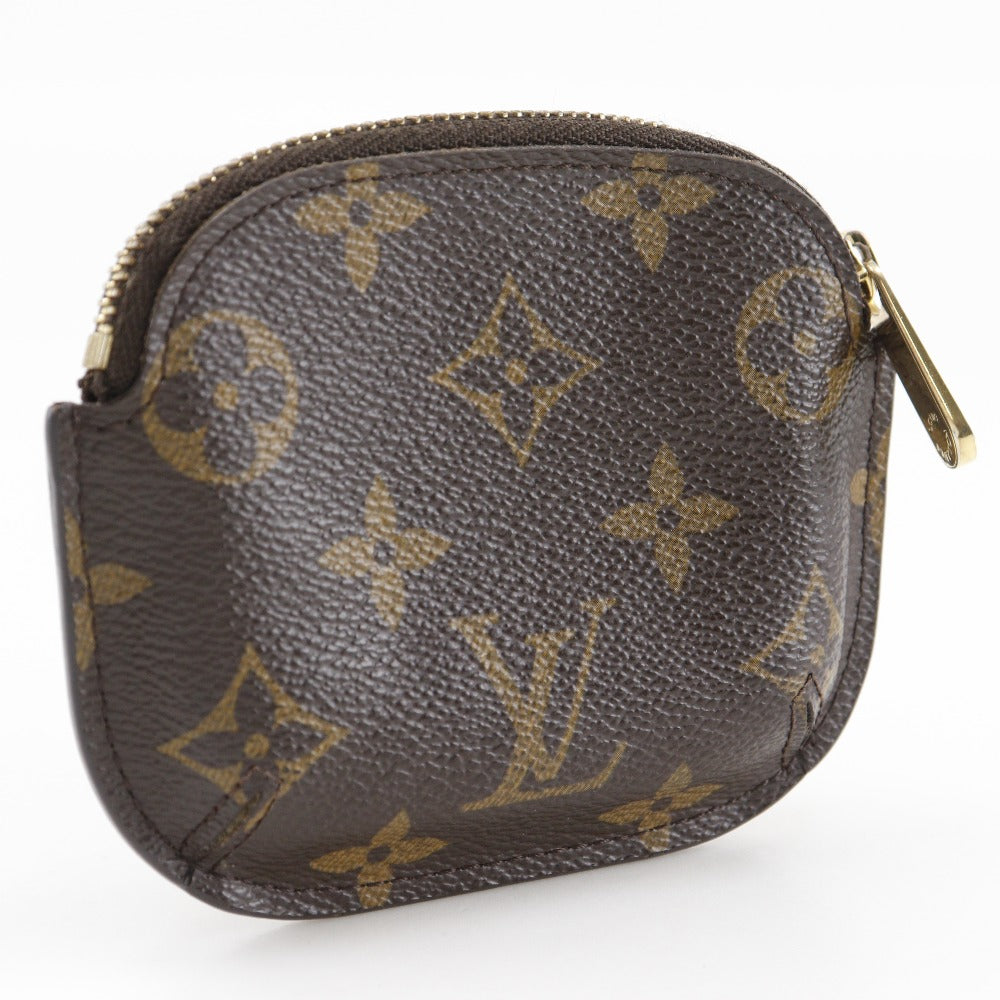 LOUIS VUITTON Coin case M60025 Monogram canvas Brown Monogram portomone shilling