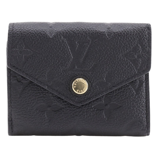 LOUIS VUITTON Tri-fold wallet M62935 Monogram Ann Platt black Portefeuille Zoe Monogram Unplant