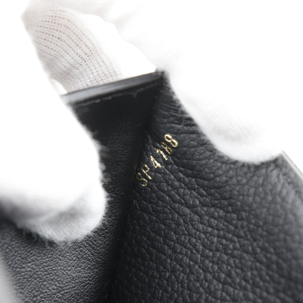 LOUIS VUITTON Tri-fold wallet M62935 Monogram Ann Platt black Portefeuille Zoe Monogram Unplant