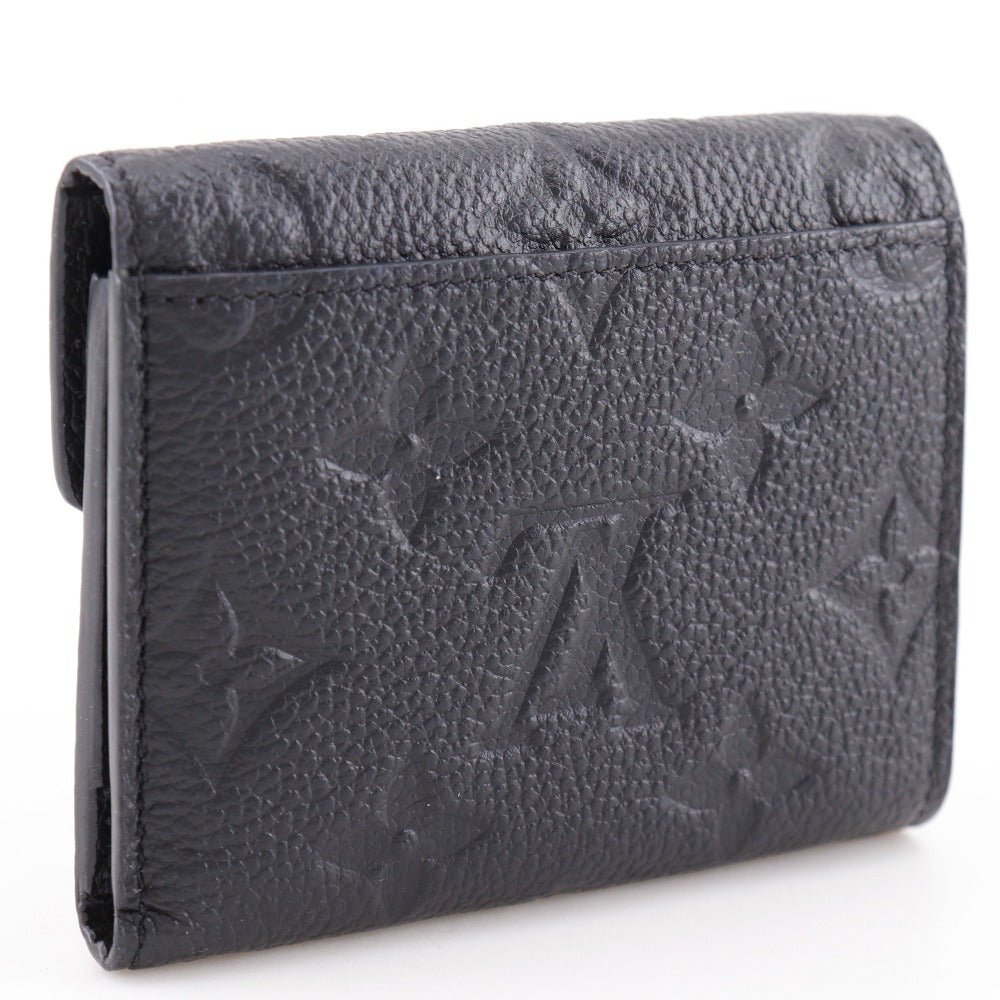 LOUIS VUITTON Tri-fold wallet M62935 Monogram Ann Platt black Portefeuille Zoe Monogram Unplant