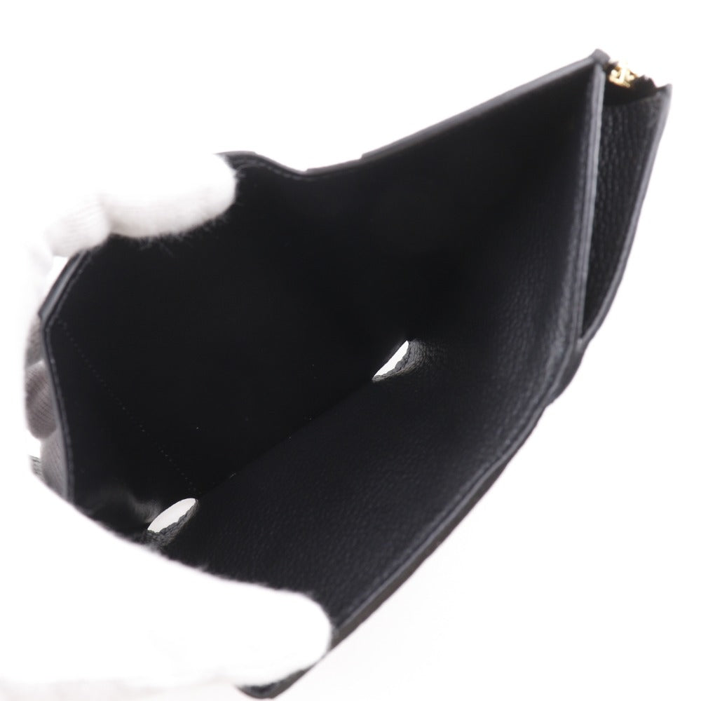 LOUIS VUITTON Tri-fold wallet M62935 Monogram Ann Platt black Portefeuille Zoe Monogram Unplant