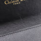 Dior Tri-fold wallet Calfskin black Compact wallet