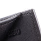 CELINE Tri-fold wallet Calfskin black Triomphe