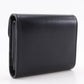 CELINE Tri-fold wallet Calfskin black Triomphe