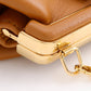 FENDI Shoulder Bag 7AS051 leather Brown First Charm Nano First