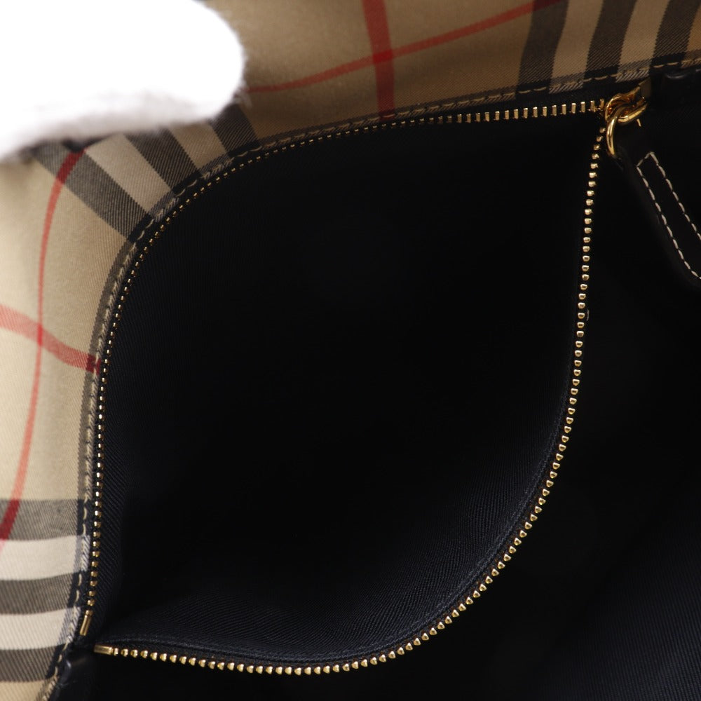 BURBERRY Shoulder Bag 8102169 Cotton, polyester, calf leather beige 2WAY One Shoulder Bag Nova Check