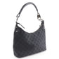 GUCCI Shoulder Bag 115002 GG canvas black