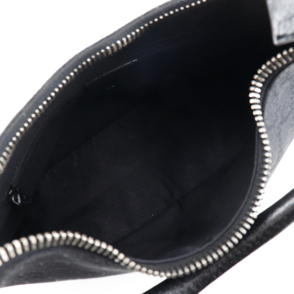 GUCCI Shoulder Bag 115002 GG canvas black