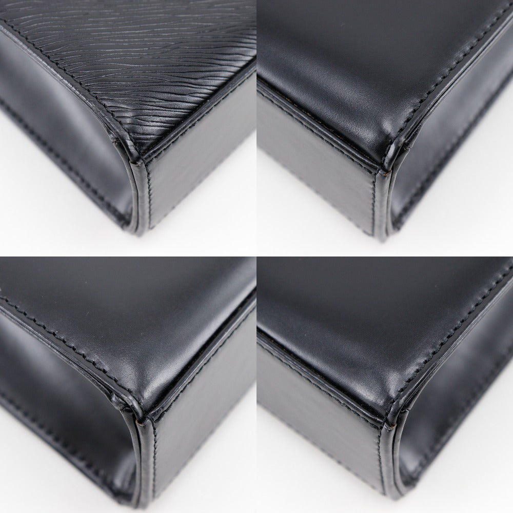 LOUIS VUITTON Shoulder Bag M63942 Epi Leather black Opera line Spartan