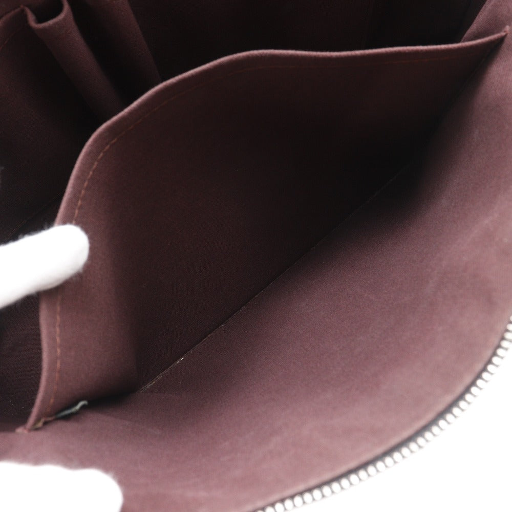 LOUIS VUITTON Business bag M40868 Monogram canvas Brown / black Monogram Macassar PDJ Porto Documan Jules