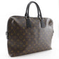 LOUIS VUITTON Business bag M40868 Monogram canvas Brown / black Monogram Macassar PDJ Porto Documan Jules