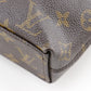 LOUIS VUITTON Business bag M40868 Monogram canvas Brown / black Monogram Macassar PDJ Porto Documan Jules