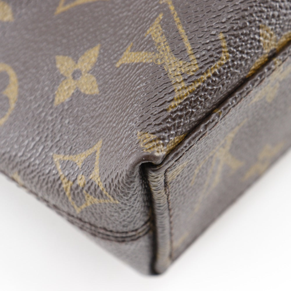 LOUIS VUITTON Business bag M40868 Monogram canvas Brown / black Monogram Macassar PDJ Porto Documan Jules