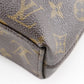 LOUIS VUITTON Business bag M40868 Monogram canvas Brown / black Monogram Macassar PDJ Porto Documan Jules