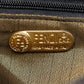FENDI Handbag Nylon canvas Brown Zucca Pattern Mini tote