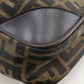 FENDI Handbag Nylon canvas Brown Zucca Pattern Mini tote