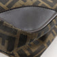 FENDI Handbag Nylon canvas Brown Zucca Pattern Mini tote